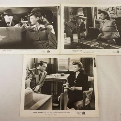 1204	VINTAGE MOVIE STILLS/PHOTOS *DIXIE DUGAN* 20TH CENTURY FOX, 1943, LOT OF 3
