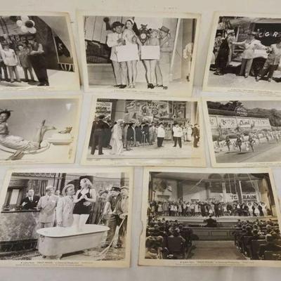 1161	VINTAGE MOVIE STILLS/PHOTOS *CRAZY HOUSE* 1943, UNIVERSAL, LOT OF 8

