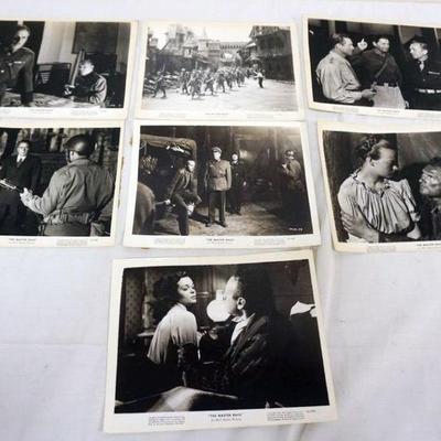 1213	VINTAGE MOVIE STILLS/PHOTOS *THE MASTER RACE* RKO, 1944, LOT OF 7
