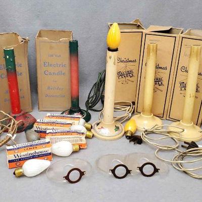 Ng123 mid century electric candles and bulbs