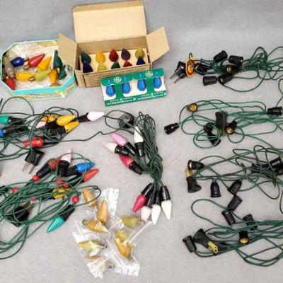 Ng121 vintage c6 mazda and gilbert christmas lights