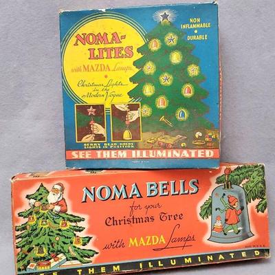 Ng118 mid century noma bell and star christmas lights