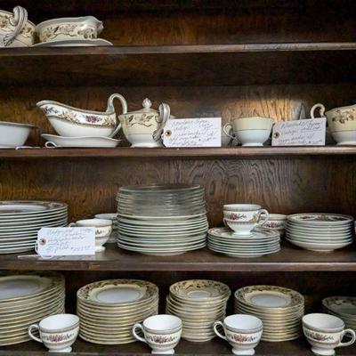 RARE AND VINTAGE COMPLETE CHINA SETS
