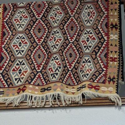 wool rug southwest style
