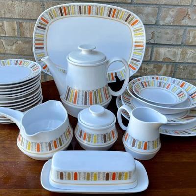 Partial Set Of Noritake Progression Mardi Gras  China