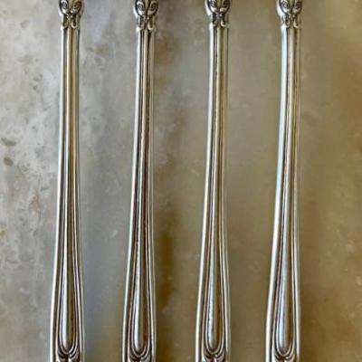 62 Grams Total -  (4) Sterling Silver Gorham Chantilly Pattern Flatware Cocktail Forks