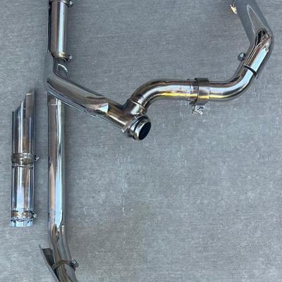 Header Pipe And Crossover Pipe For 2003 Harley-davidson Touring 88 Motor 