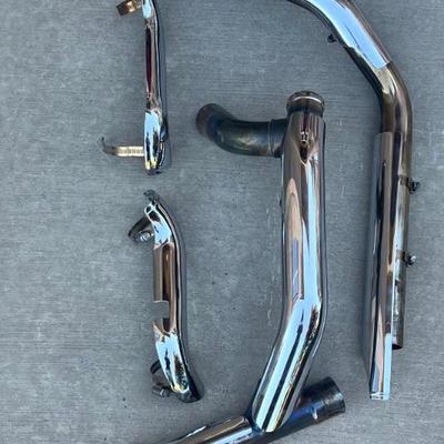 Header Pipe And Crossover Pipe For 2003 Harley-davidson Touring 88 Motor 
