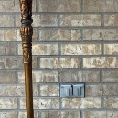 Bronze Tone Metal 3 Way Swing Arm Floor Lamp 