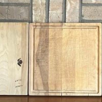 (4) Handmade Wooden Cutting Boards - Two From Vermont 