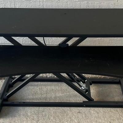 Viv Adjustable Height Sit And Stand Lap Top And Computer Desk Topper