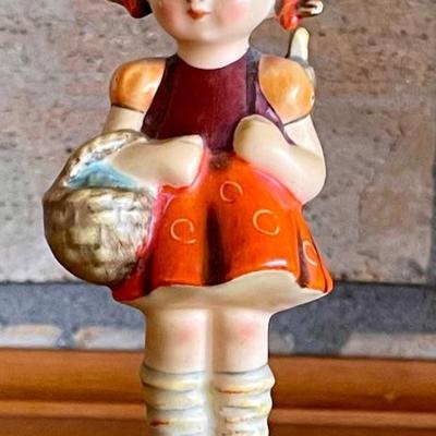 1966 MJ Hummel School Girl Figurine