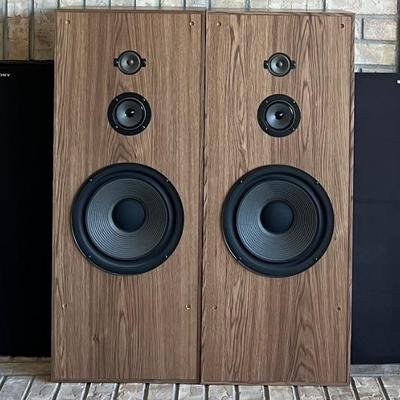Pair Of Sony SS-U420 34.5" Tower Speakers
