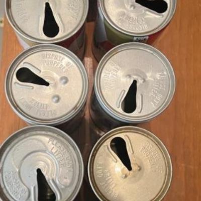 (15) Vintage Collectible Schmidts Of Philadelphia Beer Cans 