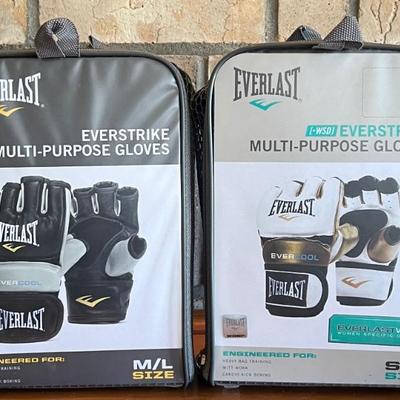 Pair Of Everlast Everstrike Multi-Purpose Gloves S-m And M-l