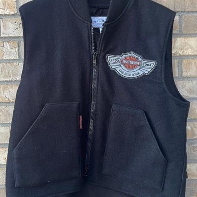 Harley-davidson 100 Year Anniversary Size L Omnitherm Vest 