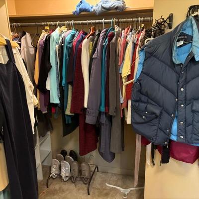 Vintage and newer clothes 
