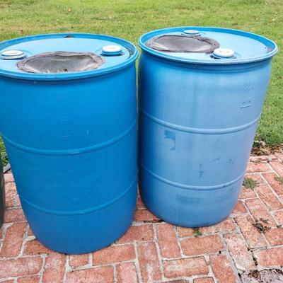 Rain barrels 
