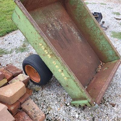 John Deere dump cart 