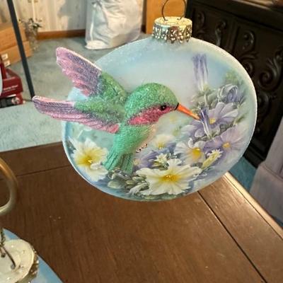 Lena Liu hummingbird ornaments 