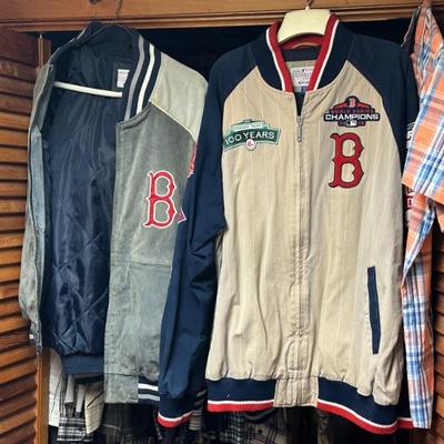 Red Sox jackets 