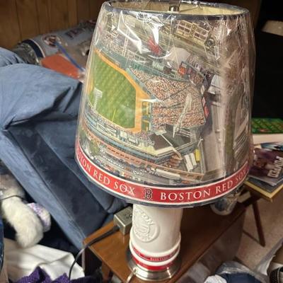 Red Sox table lamp 