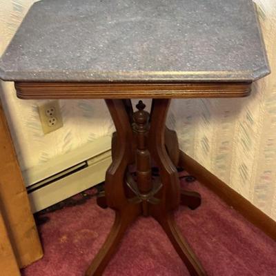 Beautiful marble top side table 