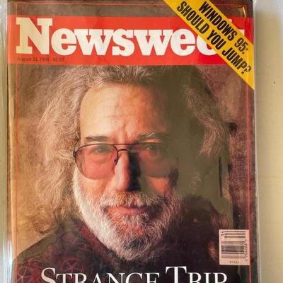 Vintage Newsweek with Jerry Garcia 