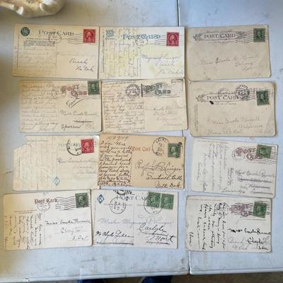 Antique Postcards from 1912