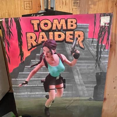 Factory Sealed Tomb Raider Lara Croft Statue 