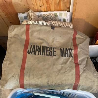 Vintage Japanese Mail Bag 