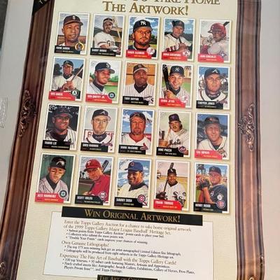 Baseball Card Poster 