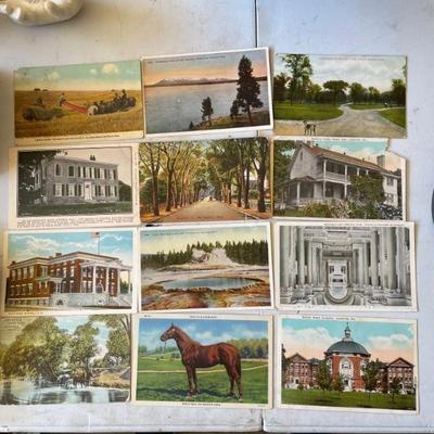 Antique Postcards from 1912