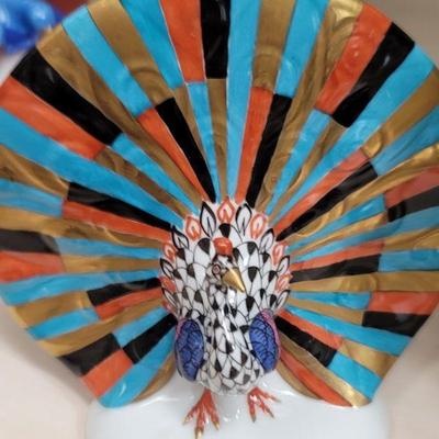 Herend peacock 