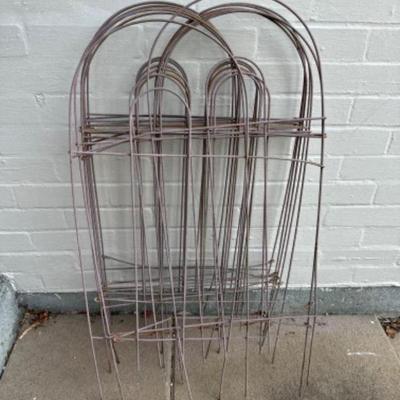 14-Panel Folding Garden Wire Fence	
