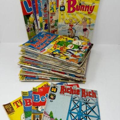 Blast from the Past! Vintage Comic Book Bundle: Archie, Harvey & More!	