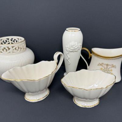 Vintage Lenox Gold-Trimmed Porcelain Collection	