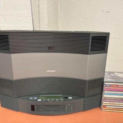 Bose Acoustic Wave Music System + Vintage CD Collection	