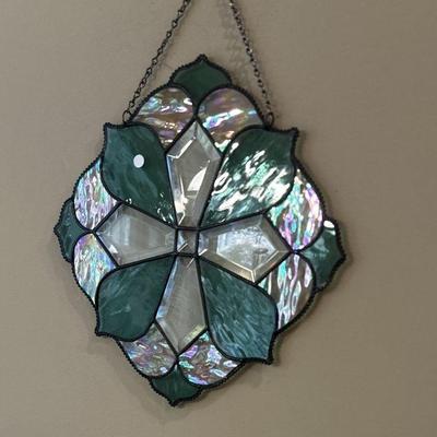 Pretty irridescent stained glass