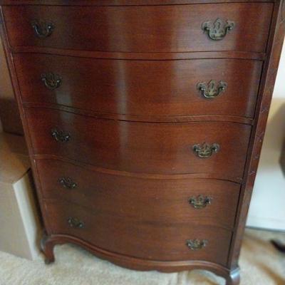 Mahogany chest