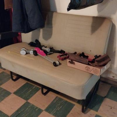 Vintage van seat