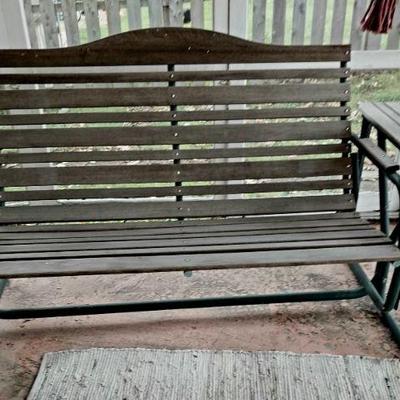 Glider bench