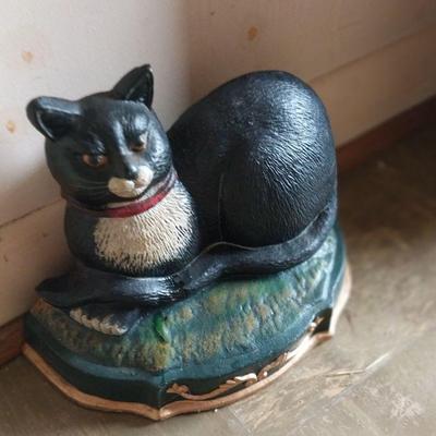 Cast iron door stopper