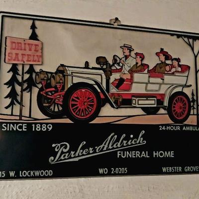 Funeral sign
Webster grove