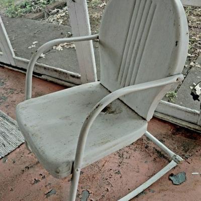 Metal chair