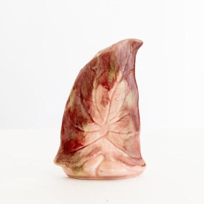 Ceramic Vase with Mixed Peach Hues