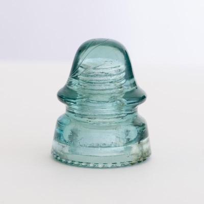 Aqua Green Glass Insulator