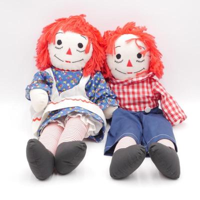 Raggedy Ann & Raggedy Andy Dolls