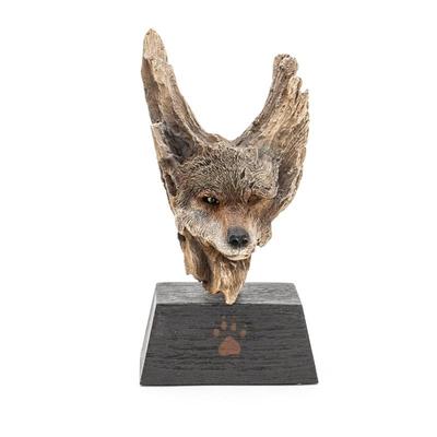Rick Cain Artist Sculpture "Devining Wolf"