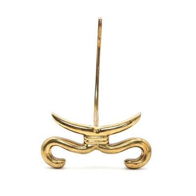 1970's Brass Easel Stand